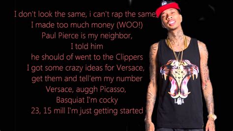 Tyga – Versace (Remix) Lyrics 